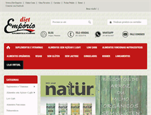 Tablet Screenshot of dietemporio.com.br